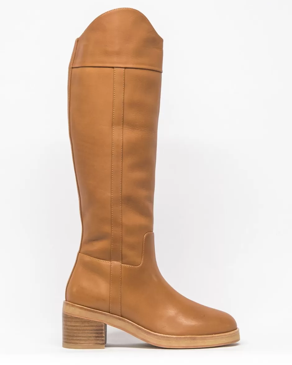 Best Baron Boot-Toffee Leather Women Boots