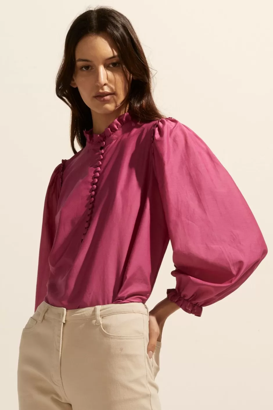 Best Context Top-Magenta Women Tops