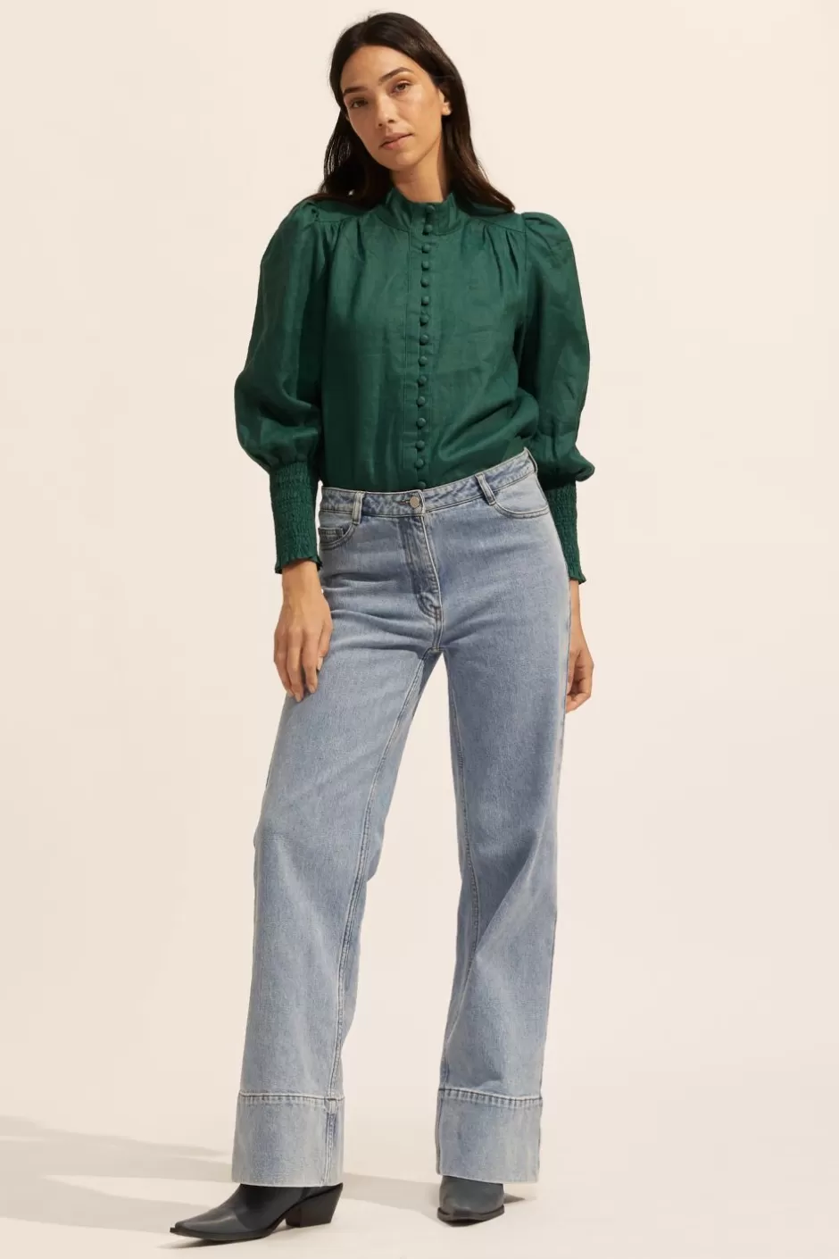 Best Pier Top-Green Women Tops