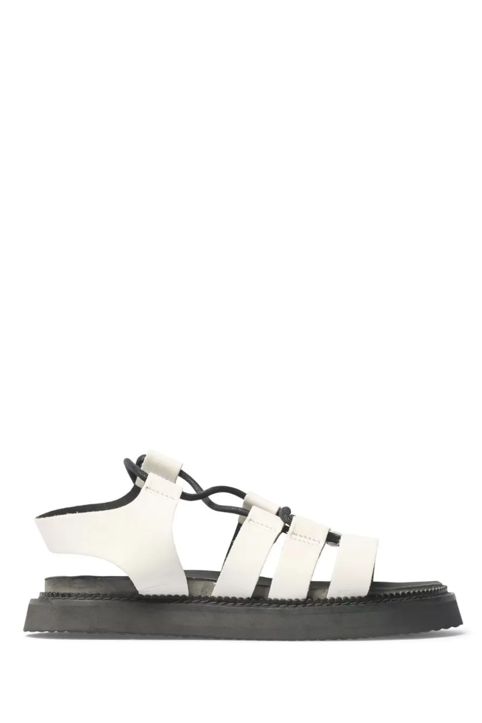 Shop Record Sandal-White Women Sandals