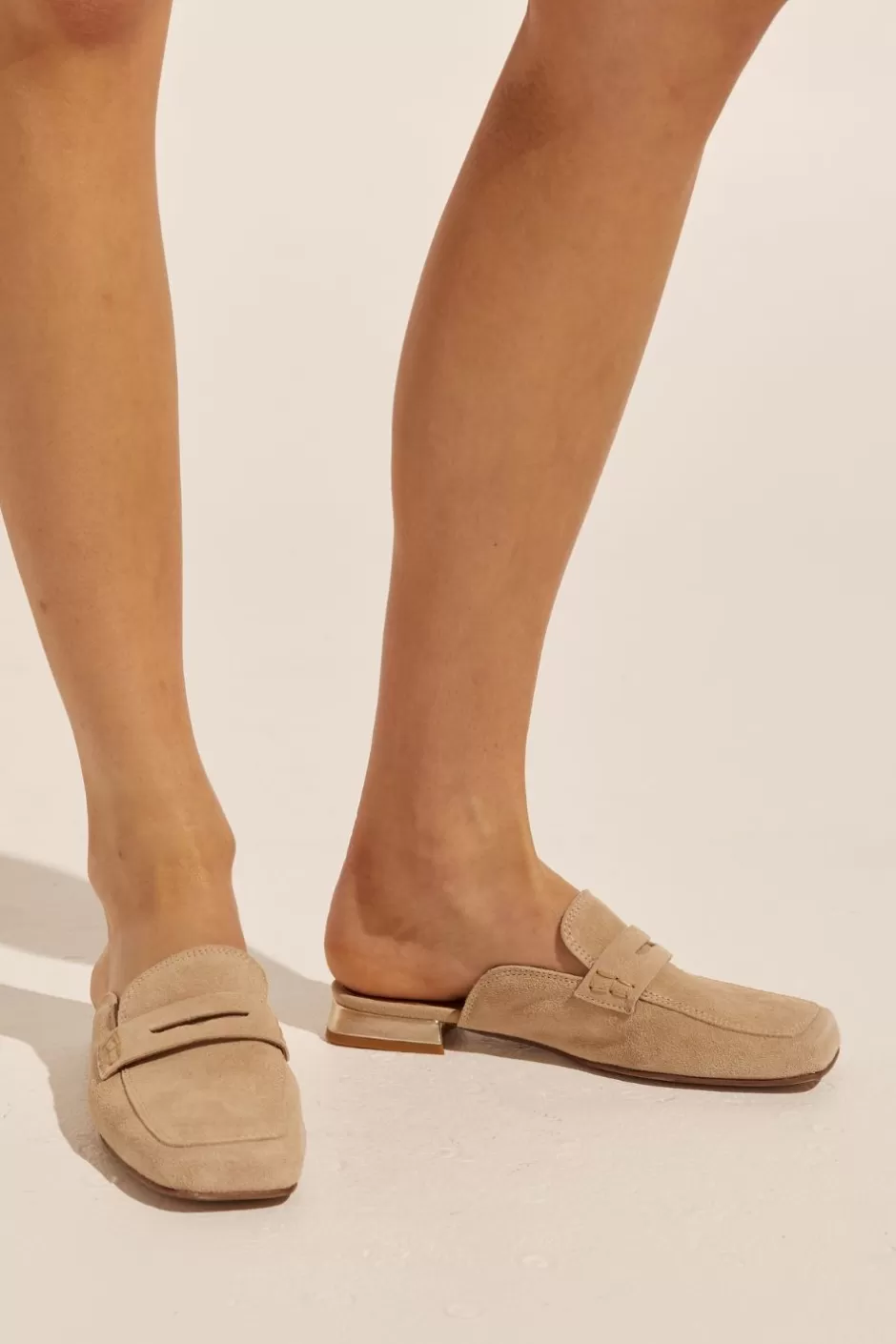 Sale Unlock Loafer-Fawn Suede Women Loafers